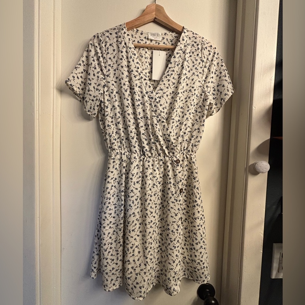 NWT Sienna Sky Wrap Dress